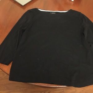 Woman’s black shirt